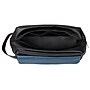 Karla Hanson Men's Travel 10.4" Toiletry Bag, Water Resistant, Black/blue (71305BLACKBLUE)~#|#~0B7143D0-79BC-4A14-A61E90FBC6C9A113_sc7