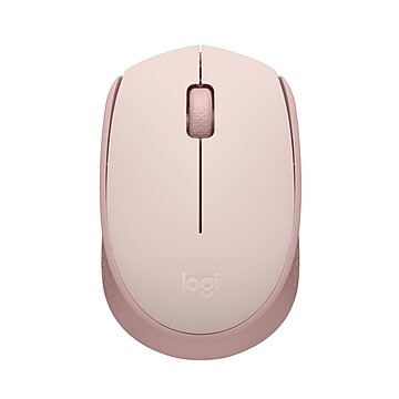 Logitech M317 Compact Wireless Optical USB Mouse, Black (910