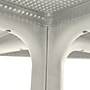 Regency Niche Terrace Square Bistro Table, 31.5"D x 31.5"W, White Down (TOB3131WH)~#|#~0B75B5CB-A5D9-4F93-A796A85588E16588_sc7