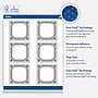 Avery Square Multipurpose Labels, 3" x 3", White, 60/Pack (19479370609)~#|#~0B78A90F-F764-478D-B2FFB69A8C239675_sc7