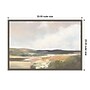 Amanti Art Dawn by the Water by Julia Purinton Framed Canvas Wall Art Print, 33" x 23" (A42677469949)~#|#~0B808EED-7B3D-41E7-BE922FC93AAA3A95_sc7