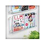 Azar Brochure Holder, 8.5" x 11", Horizontal, Wall Mounted, Silver Acrylic (105586)~#|#~0B823C87-88C5-40A3-855A03F478D4519B_sc7