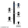 uniball 207 Plus+ Retractable Gel Pens, Medium Point, 0.7mm, Blue Ink, Dozen   (70463)~#|#~C332EB1C-2D18-4A78-9164B558860DC014_sc7