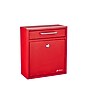 AdirOffice Steel Indoor/Outdoor Interoffice Drop Box Mailbox, Medium, Red (631-05-RED-PKG)~#|#~0B83F007-C474-4AFE-8002B36E8531984F_sc7
