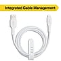 NXT Technologies™ 4 Ft. Braided Lightning to USB Cable, White (NX60467)~#|#~0B8AADD9-1CE0-429D-8E1656881CAA5C78_sc7