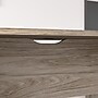 Bush Business Furniture 96W x 42D Boat Shaped Conference Table with Wood Base, Modern Hickory (99TB9642MHK)~#|#~0B8CF01F-2F68-47CA-AD8658F627997737_sc7