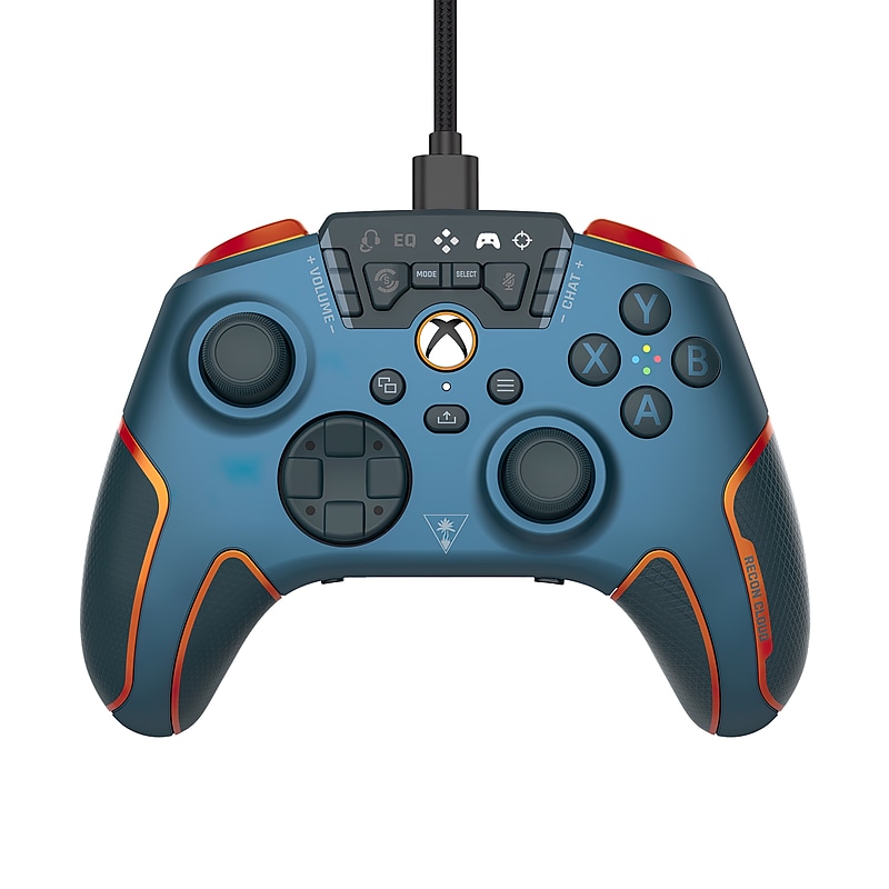Turtle Beach Recon Cloud Wired Game Controller with Bluetooth for Xbox Series X|S|One, Windows, Android Mobile Devices, Blue image 1