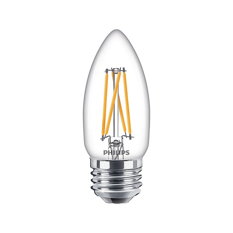 Philips 5.5-Watt Warm Glow LED Decorative Bulb, 10/Carton (549345) image 1