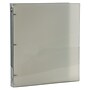 JAM Paper 1/2" 3-Ring Flexible Poly Binder, Smoke Gray (PB75237SM)~#|#~0B935586-AB7C-48F9-B57D80979F04989F_sc7