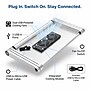 Uncaged Ergonomics WorkEZ Executive 18" Laptop Cooling Stand with 2 Fans, 3 USB Ports, Silver (WEEFHs)~#|#~0B94197D-092C-444D-9FC860CEDEBB814A_sc7