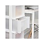 Iris 4-Drawer Storage Cart, White/Translucent White (585003)~#|#~0B958CC0-C351-4D76-AAADC17C1DA3C38C_sc7