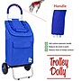 Trolley Dolly Standard Folding Hand Truck, 110 lb. Capacity, Blue (01-060)~#|#~0B95DADC-5C2E-4082-AD8204E6E158F112_sc7