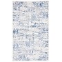Safavieh Amelia Collection 3' x 5' Rectangle Area Rug, Machine Made, Ivory/Blue (ALA700A-3)~#|#~0B963A9C-770A-48EA-AD96E1E9662CEB3A_sc7