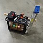 Luxor WORKLOAD 2-Shelf Industrial Utility Cart with Ladder Holder, Black (EC21-NDUST-B)~#|#~0B9E049C-E03E-4B99-BF64EFF286CA3E20_sc7