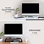 Anji Mountain Mango Wood Monitor Stand, Up to 32" Monitor, Walnut (MS-CRV-WAL)~#|#~0BAA6378-1DF3-46A0-A085AFFA797AD304_sc7