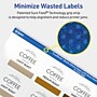 Avery TrueBlock Laser/Inkjet Square Multipurpose Labels, 1.5" x 1.5", White, 200 Labels/Pack (94106)~#|#~0BAD28CF-74A9-4543-A22AE96DDE63F136_sc7