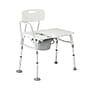 Medline Guardian Bariatric Shower Seat and Commode, Fixed Backrest, Back Rest, Aluminum Frame, 400 lb. Capacity (G3-101KBX1)~#|#~0BB27F58-18BA-463B-BFBF579DCF5C4656_sc7