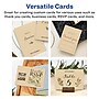 Avery Integrated Cards, 3.5" x 5", Matte Kraft Brown, 40/Pack (95273)~#|#~0BB4A479-0A7F-4959-B7C967B508A45C53_sc7