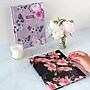 Blueline Fashion Hard Cover Index Notebook, 7.25" x 9.25", College Ruled, 96 Sheets, Lavender Floral (A9.02)~#|#~0BB72033-DBDD-4E82-8B4E5B3CAE799F77_sc7