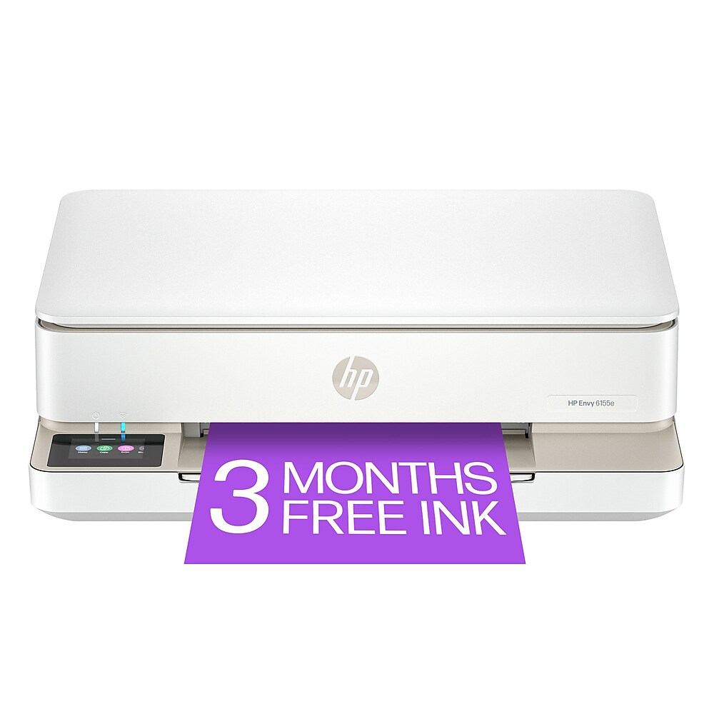 HP Envy 6155e all-in-one wireless color inkjet printer