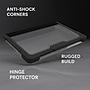 SaharaCase Venture Series Heavy Duty Case for Dell Chromebook 3100/3110/3120 Clamshell, Shock-Absorbing, Clear/Black~#|#~0BB7E1BB-36D2-4694-8AEB489133BD290E_sc7