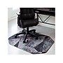 Anji Mountain Rug'd Cracked Ice Carpet & Hard Floor Chair Mat, 36" x 48", Gray/Red (AMB9103)~#|#~0BB8E7F8-D12E-4C21-BF925B2E7CD6FBD6_sc7