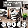 Mind Reader Metal Desk Organizer, Black (FOLDFILE-BLK)~#|#~0BBA7870-3F5D-4668-90B2C32BD5561311_sc7