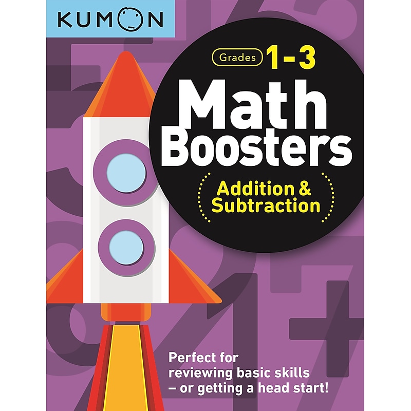 Kumon Math Boosters: Addition & Subtraction, Grades 1-3 (9781941082805) image 1