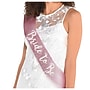 Party City Bride To Be Sash, Adult, Pink Glitter (AM340210-PC)~#|#~0BBC36F3-95FB-43D2-A936904211217E2F_sc7