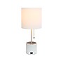 Simple Designs Table Lamp, White (LT1085-WHT)~#|#~0BBD935B-0F50-447C-BB92A94BEC72AE54_sc7