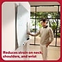 TRU RED™ Ergonomic Curved Magnetic Glass Dry-Erase Whiteboard, 4' x 3' (TR62094)~#|#~0BC4D44F-A4B8-4794-8351C2BA23945854_sc7