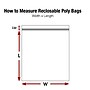 9" x 12" Reclosable Poly Bags, 2 Mil, Clear, 1000/Pack (PB3975)~#|#~0BC5A5F5-DAD7-4B82-9B779E396A2575A5_sc7