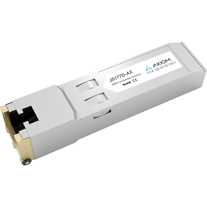 Axiom 1000BASE-T SFP Transceiver for Aruba (J8177D-AX) image 1