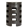 Storied Home Mindi Wood Stool without Back, Black (EC1805)~#|#~0BC74C35-5BD2-4C5F-A3E83D272D6510B5_sc7