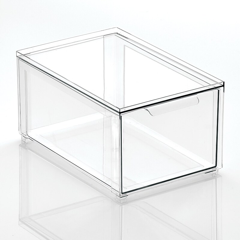 mDesign Plastic Organizer, Clear (25720RW) image 1