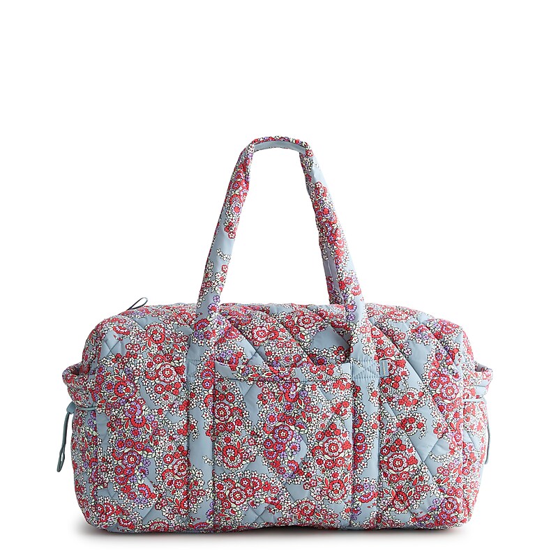 Vera Bradley Large Original 22" Nylon Carry-On Duffel, Paisley Bouquet (50181-22962) image 1