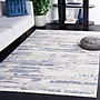 Safavieh Whisper Collection 4' x 6' Rectangle Indoor Area Rug, Machine Made, Grey/Blue Ivory (WHS542F-4)~#|#~0BCEFAA5-9DA3-4426-B44565C98A679E2B_sc7