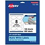 Avery TrueBlock Laser/Inkjet Oval Multipurpose Labels, 2" x 3-1/3", White, 800/Box (94056)~#|#~0BD4370E-6DB0-4A17-AE314FB8CAFC7BE5_sc7