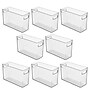 iDESIGN Medium Plastic Storage Bin, Clear (29153M8)~#|#~0BE06525-A715-4B14-A4B16060000318F2_sc7