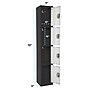 AdirOffice 72" 4-Tier Black and White Storage Locker, 4/Pack (ADI629-204-B-W-PKG-4)~#|#~0BE10C04-CD6C-41A6-A16F69E0CAE9B055_sc7