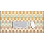 DENY Designs Amalfi by Mirimo Anti-Slip Polyester Desk Pad, 15.5" x 31.5", Multicolor (78832-DSKMAT)~#|#~0BE17731-DEC3-48FE-867CA99FCE91CDBB_sc7