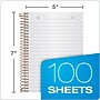 Ampad Gold Fibre 1-Subject Notebook, 5" x 7", College Ruled, 100 Sheets, Green (20-801R)~#|#~0BE432CD-3570-40C3-955FEA0F95BC375F_sc7