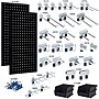 Triton Products LocBoard Pegboards with 30 pc. LocHook Assortment and Hanging Bin System (LB18-BKKit)~#|#~0BEB29E2-AC7C-4E3A-816C09B700552560_sc7