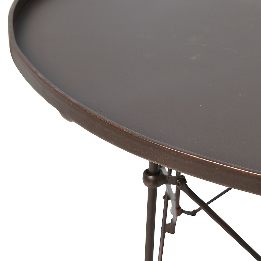 Edge and leg connection of coffee table