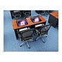 VersaDesk Enclosed Revolution 72"W Computer Desk, Cherry/Black (RSD7224-BC)~#|#~0BEFBC8A-8141-4F75-BB1D229AA4F0FA23_sc7