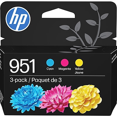 HP 951 Cyan/Magenta/Yellow Standard Yield Ink Cartridge, 3/Pack (CR314FN#140) Sansujyuku sansujyuku.com
