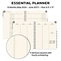 2026-2027 Excello Brands 8.5" x 11" Weekly & Monthly Academic Planner, Paperboard Cover, White (AEP-ESPL-AY26-8511)~#|#~0BF49C28-AFF5-44DE-9BB8B16C7E881522_sc7