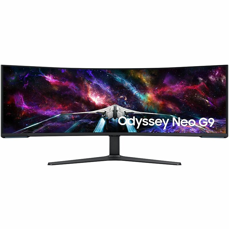 Samsung Odyssey Neo G9 57" Curved 4K Ultra HD 240Hz Gaming Monitor, Black/White (S57CG952NN) image 1