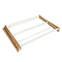 Household Essentials Folding Bamboo Drying Rack, White/Natural (HE1204)~#|#~0BFB9532-A6ED-48A6-92D4F9A6DB7E37BE_sc7