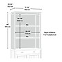 Sauder Costa 31"W Desktop Hutch, Chalked Chestnut (419961)~#|#~0BFCD9A9-1030-4E1F-9B8CB914C2FA3F60_sc7